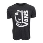 SPITFIRE MENS VANS GRAPHIC T SHIRT DARK CHARCOAL