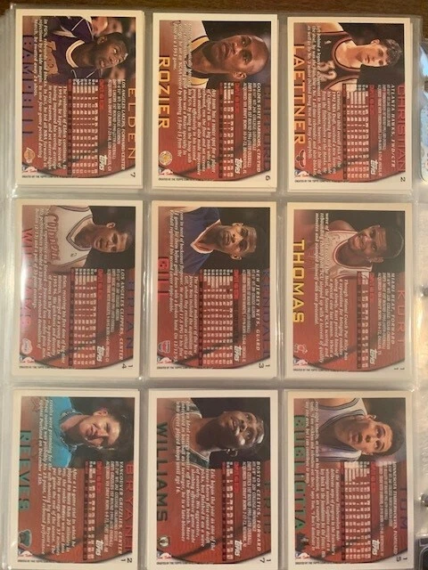 Individual 1996 NBA Topps Basketball Cards - Complete Your Set! - Image 2 of 2