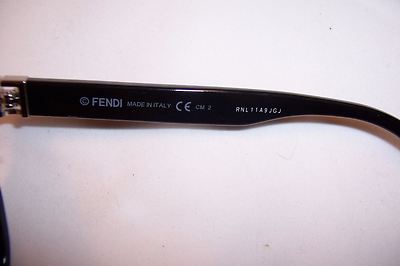 FENDI Sunglasses FF 0129/S 29A-EU Shiny Black/Gray Gradient NEW FENDI SUNGLASSES FF 0129/S 29A-EU SHINY BLACK/ GRAY  main image 3