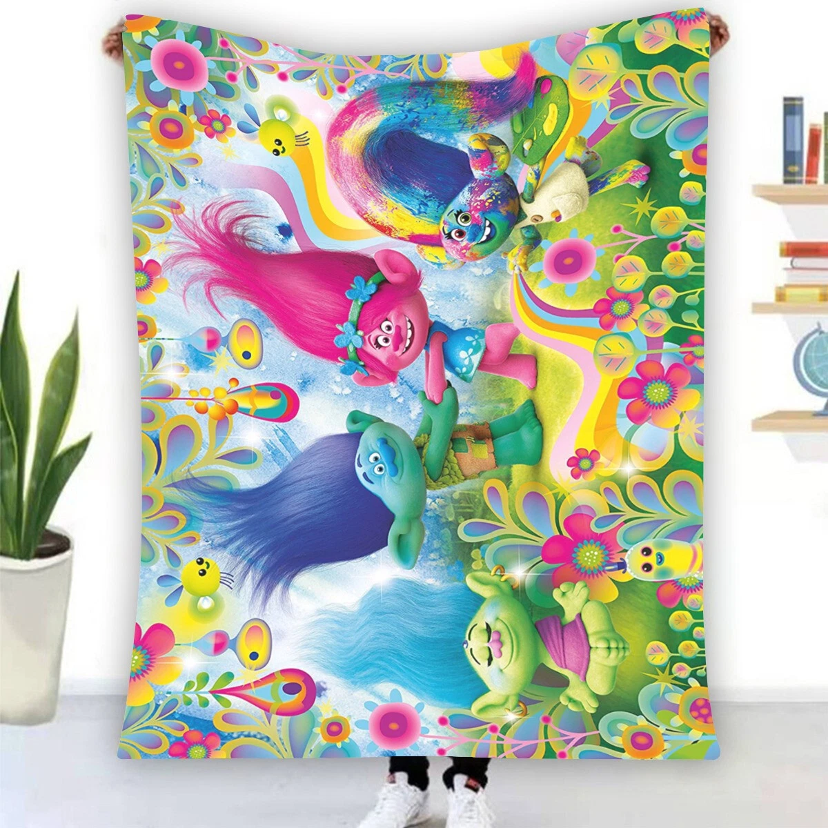 Trolls Life Hugfest Fleece Blanket