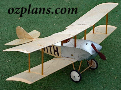 Sopwith Schneider Trophy Racer 23'' RC MODEL AIRPLANE PLANS TEMPLATES PRINTED