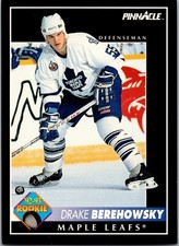 1992-93 Pinnacle - #231 Drake Berehowsky (RC)