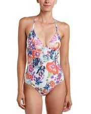 Splendid Women's Removable Soft Cup One-Piece SZ M