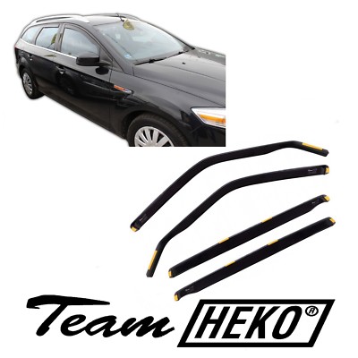 Windabweiser Regenabweiser Heko Für Ford Mondeo 2007-2015 5-Türer Kombi 4-Tlg