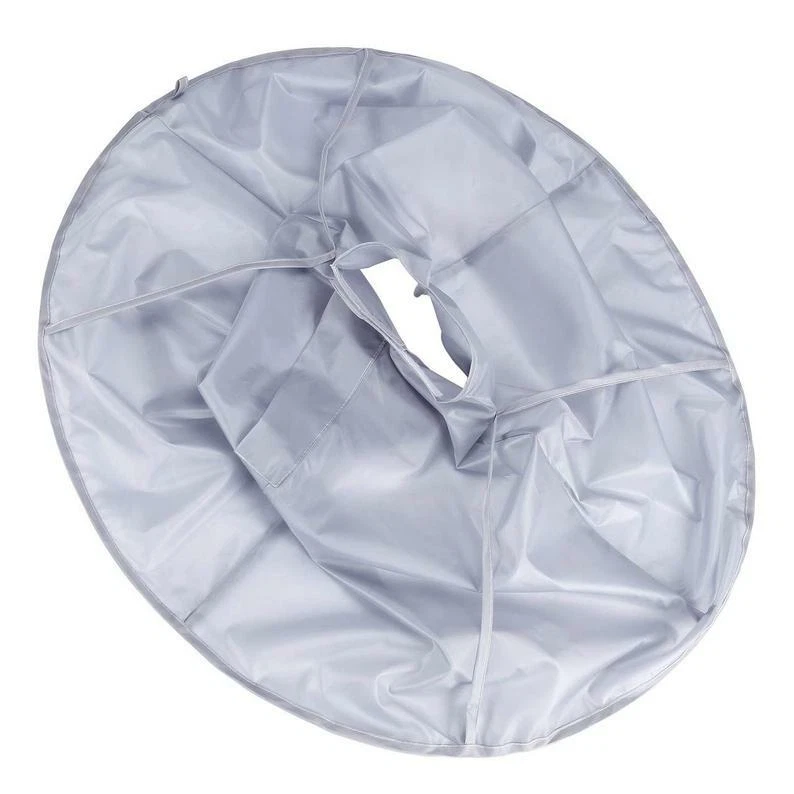 Capa de corte de pelo paraguas peluquería capa atrapadora cubierta salón peluquero familia Foto 2 de 4