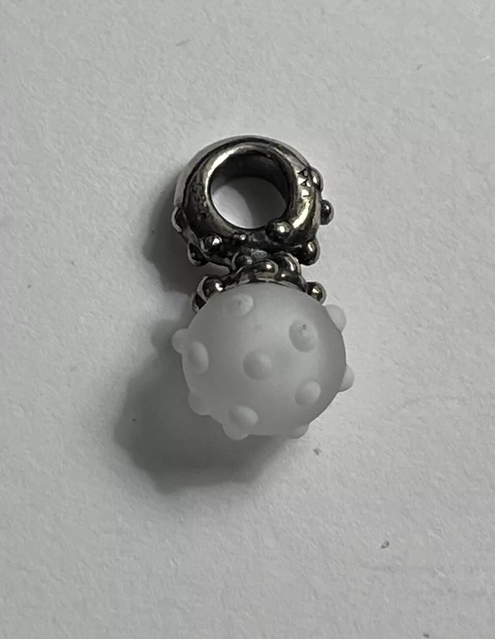 AUTHENTIC TROLLBEADS Winter  White Knobs Buds Dan… - image 5