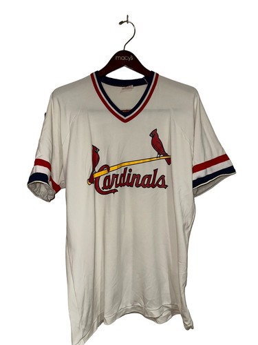 T-shirt Vintage Rawlings St Louis Cardinals – Taille L – Fabriqué USA – 70s