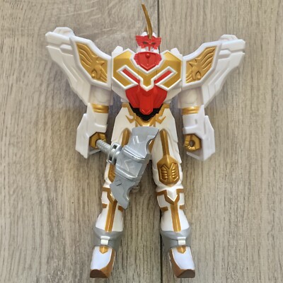 Power Rangers Mystic Force DX 6  Action Figure Kaiser Unicorn Megazord 2005 Axe