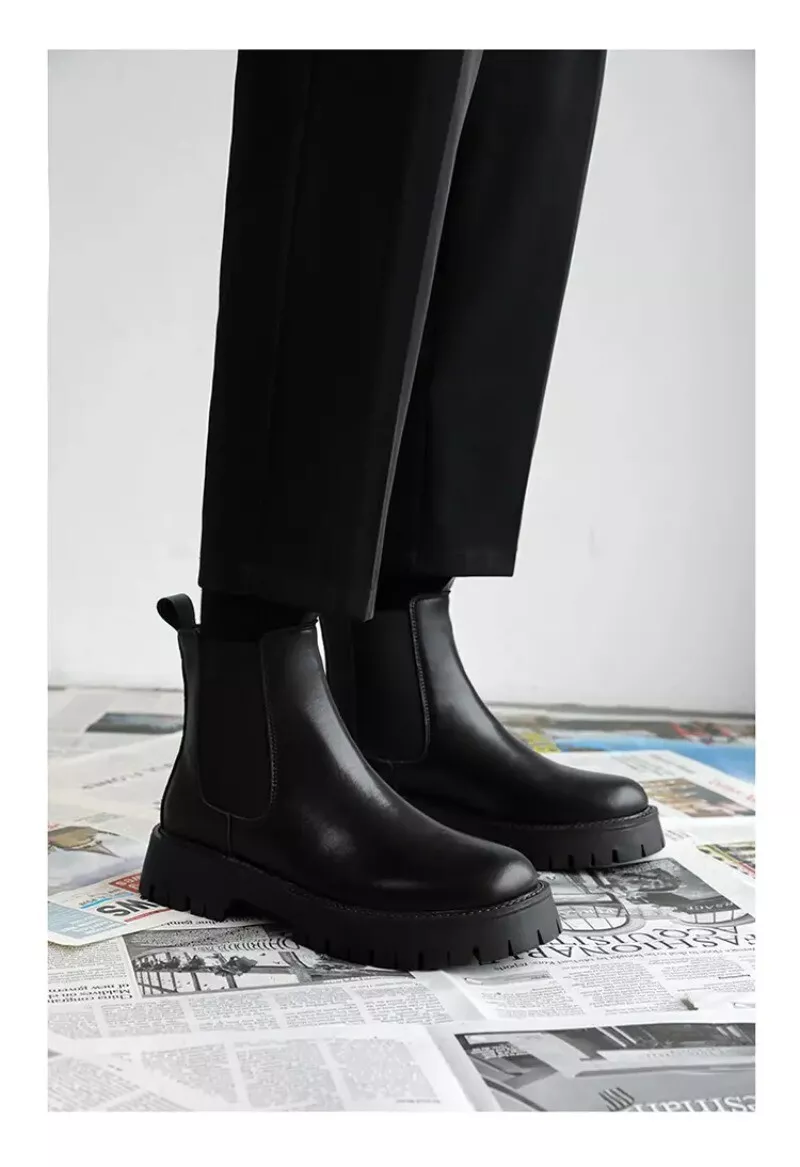 Boots chelsea plateforme new arrivals