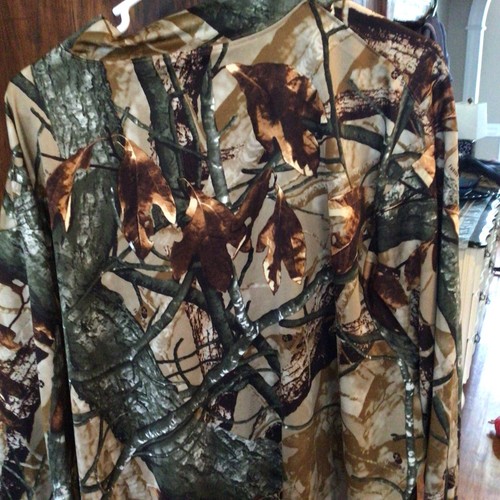 REALTREE Camo Shirt OUTFITTERS RIDGE Long Sleeve XXXL Camouflage Hunting 54/56 - Picture 5 of 6