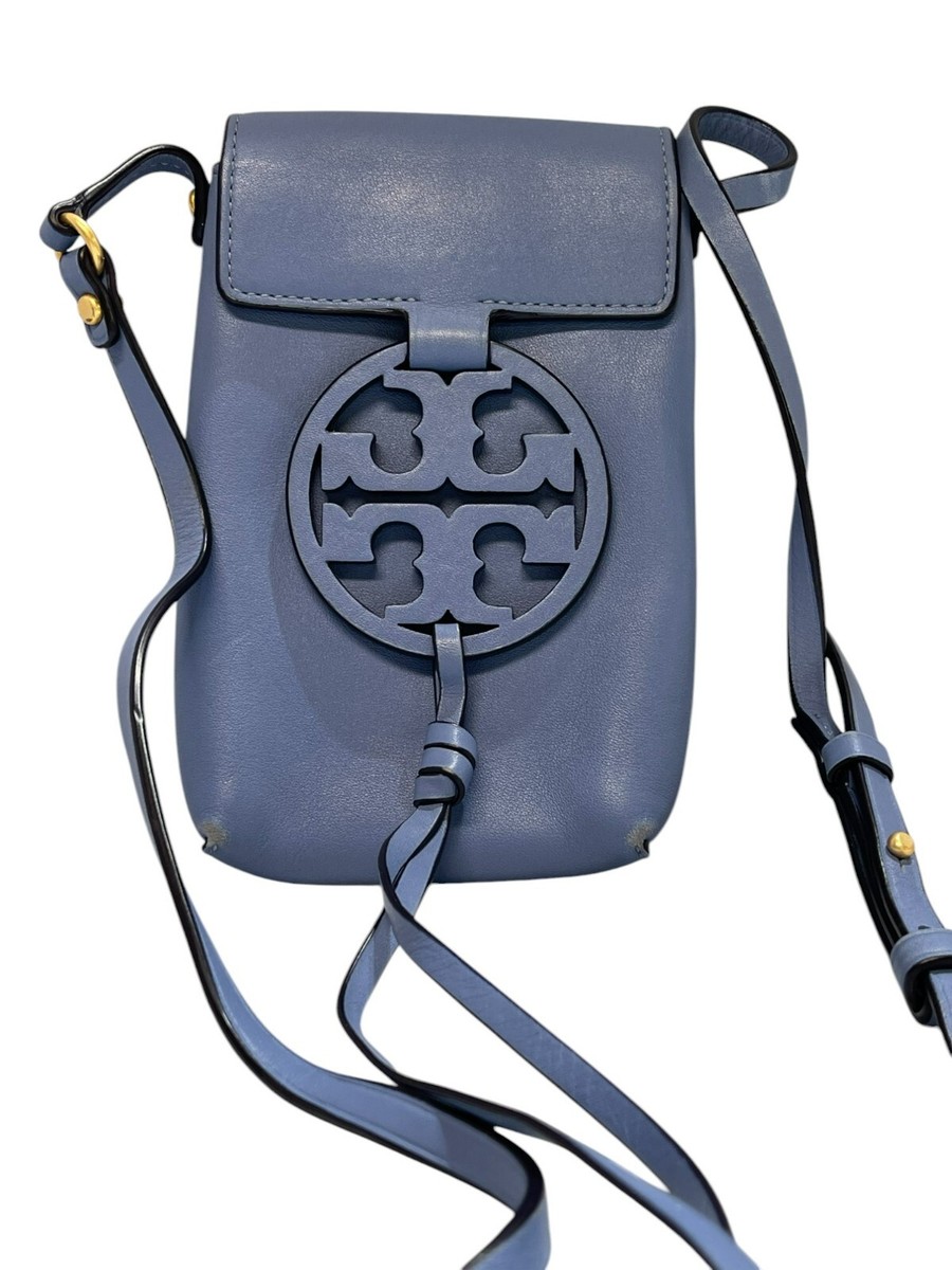 Tory Burch Miller Phone Crossbody Bluewood | eBay
