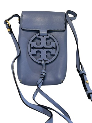 Tory Burch Miller Phone Crossbody Bluewood | eBay