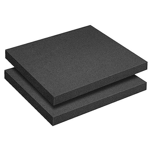 2 Pcs Polyurethane Foam Sheet- 16 x 12 x 1.5 Inch Cuttable 16x12x1.5Inch - 2Pcs