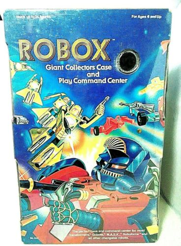 Robox Transformers Starcom Gobots Box Collectors Case - Picture 1 of 12