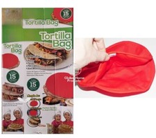 Tortilla Warmer Food Pouch Roti Chapati Bag Reuseable Holds 15 Tacos  Gift