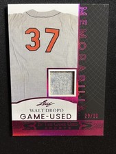 2024 Leaf In The Game Used Sports Baseball Jersey GUM-50 Walt Dropo /30