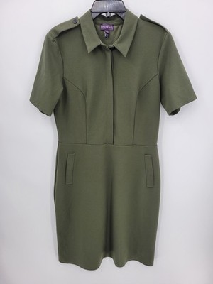 strapless open back dress Women's Green UV Shirt Dress, Rimini, UPF 50+– Ker Sun main image 0