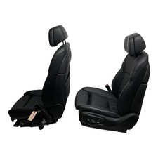 2012-2015 Bmw F01 F02 750i 750li Black Nappa Leather Front Seats Heated Climate