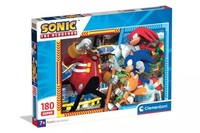 8005125297955 Cle Puzzle 180 Superkolor Sonic 29795 Clementoni