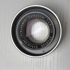 Schneider Kreuznach Componar 135mm f/4.5 Enlarging Lens w/ Box Front Cap