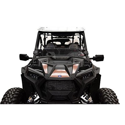 Tusk Removable Half Windshield Clear - For Polaris RZR