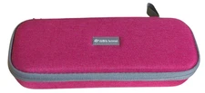 ASA Techmed Pink Hardcase For Nurse Medical Accessories Carrying Case Zip Close