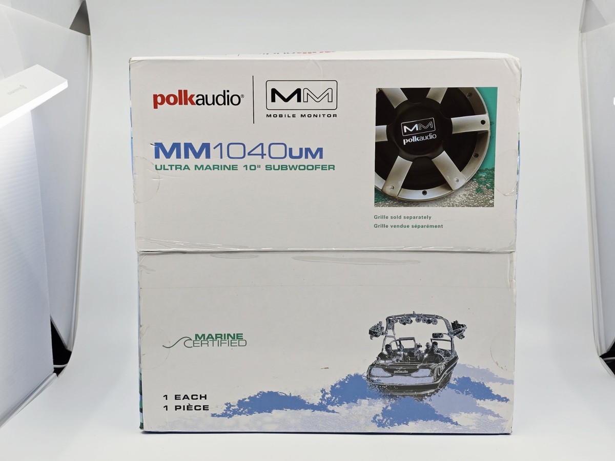 Polk Audio MM1040 1-Way 10in. Car Subwoofer for sale online | eBay