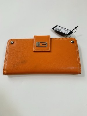 Guess Faux Crocodile Leather Red Women s Bifold Trifold Wallet NWT Unused
