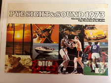 PYE  SIGHTS AND SOUND 1973 CATALOGUE RARE