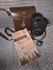 Bell  Howell Filmo Sportster Double Run Eight A Vintage 8mm Movie Camera. As-Is