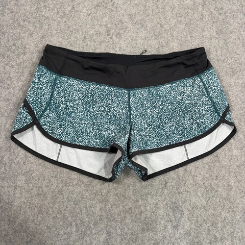 Lululemon Athletica Pebble Pink Alberta Lake Run: Speed Shorts Women's Size 10