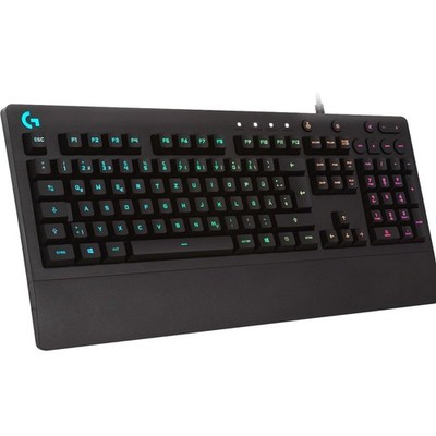 Logitech G213 Prodigy Gaming-Tastatur RGB G-Tasten Handballenauflage QWERTZ