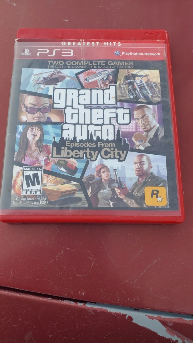 4199 - Jeu Ps3 Playstation 3- Gta Iv & Episodes From Liberty City - Pal