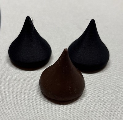 3d Printed Chocolate Kiss To Use For Collectible Hershey Kiss Sets Set Of 151
