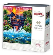 Hawaii Volcanoes National Park by Boardwalk - 500 Piece Jigsaw Puzzle for Adu...