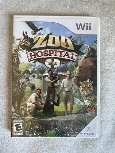 Zoo Hospital (Nintendo Wii, 2008) CIB Complete