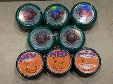 Vintage SuperYo Yo Yo Sonic Spin Clear NED YO-YO BUNDLE LOT All Sealed New
