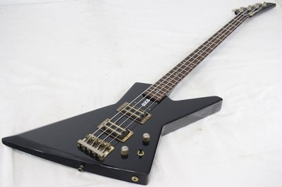 FERNANDES) Used 80s BXB-75 Black MIJ Explorer Bass 3.8kg Made in