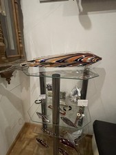 Glass Fisch Mundgeblasen Circa 90 Cm Lang
