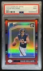 2024 Panini Donruss Optic Caleb Williams Red Rated Rookie #/125 Bears PSA 9