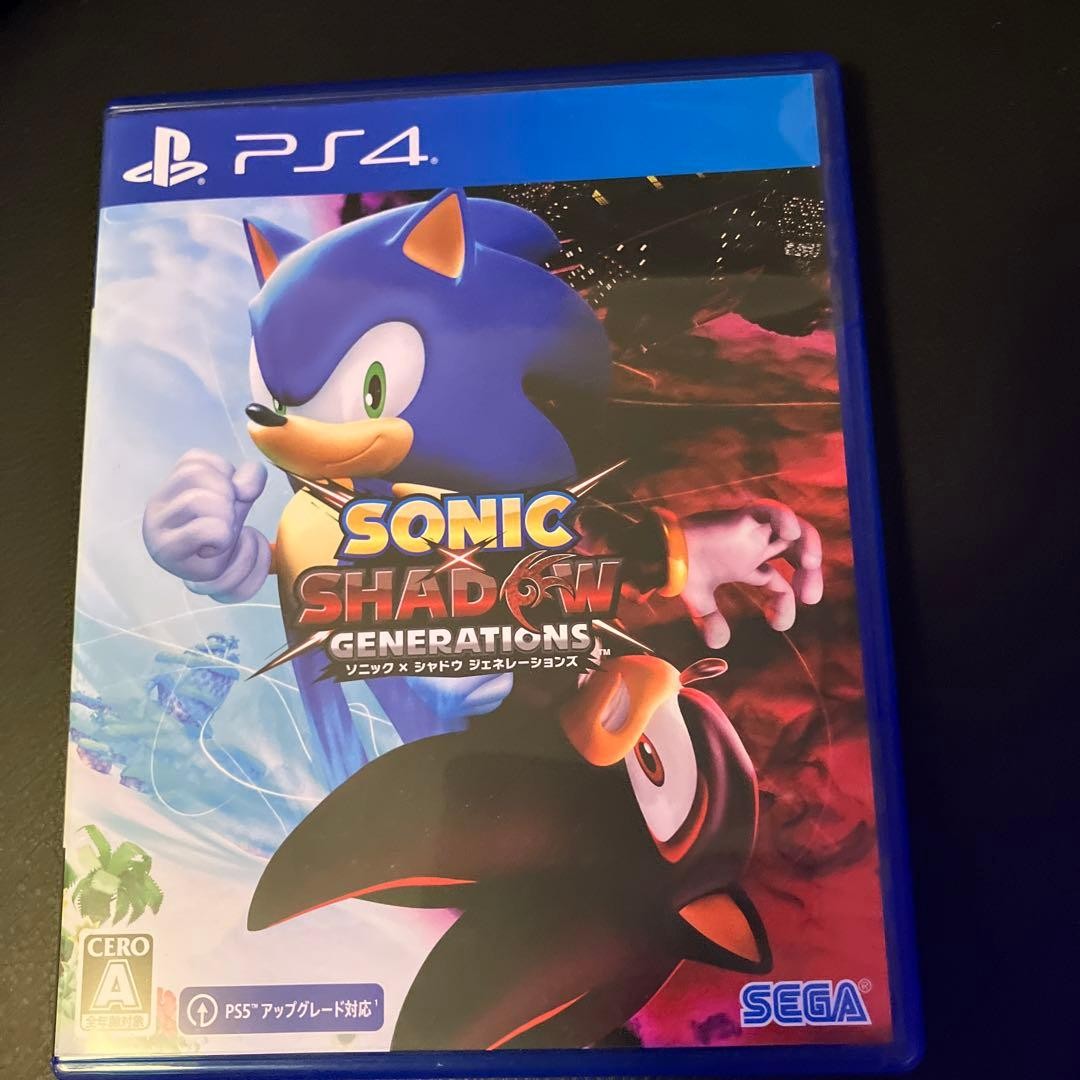 Sonic x Shadow Generations Sony PS4 PlayStation 4 Sega Japanese ver Used Tested