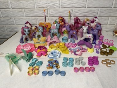 My Little Pony G3 & G3.5 Ponies Vehicle & Misc Accessories Lot