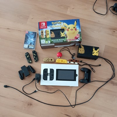 NEU! OVP Nintendo Switch Pokémon Let's Go, Pikachu! Limited Edition Bundle 32GB