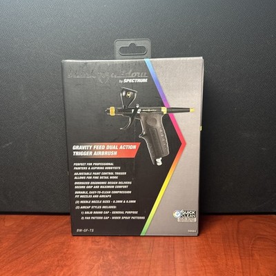 Black Widow Gravity-Feed, Dual-Action Trigger Airbrush #59584 - NEW (6371)