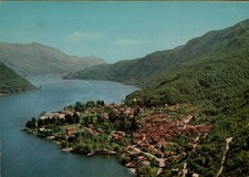 300450  VECCHIA CARTOLINA LAGO  CERESIO BRUSIMPIANO