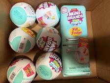 Zuru Mini Brands Fill the Fridge. One Refrigerator And Six   Mini Brands Balls