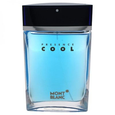 PRESENCE COOL BY MONTBLANC-MEN-EDT-SPRAY-2.5 OZ-75 ML-AUTHENTIC-MADE IN FRANCE
