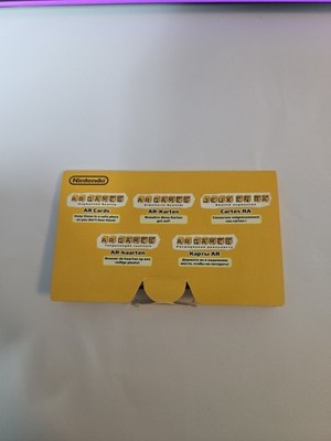 Nintendo 3DS AR Original Spiele Karten Link, Kirby, Mario und weitere gebraucht