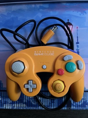 OEM Official Nintendo GameCube Controller DOL-003 Spice Orange - Tested Tight