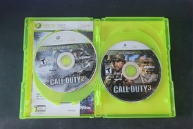 Call of Duty: The War Collection Xbox 360, 2010 3 Discs Complete